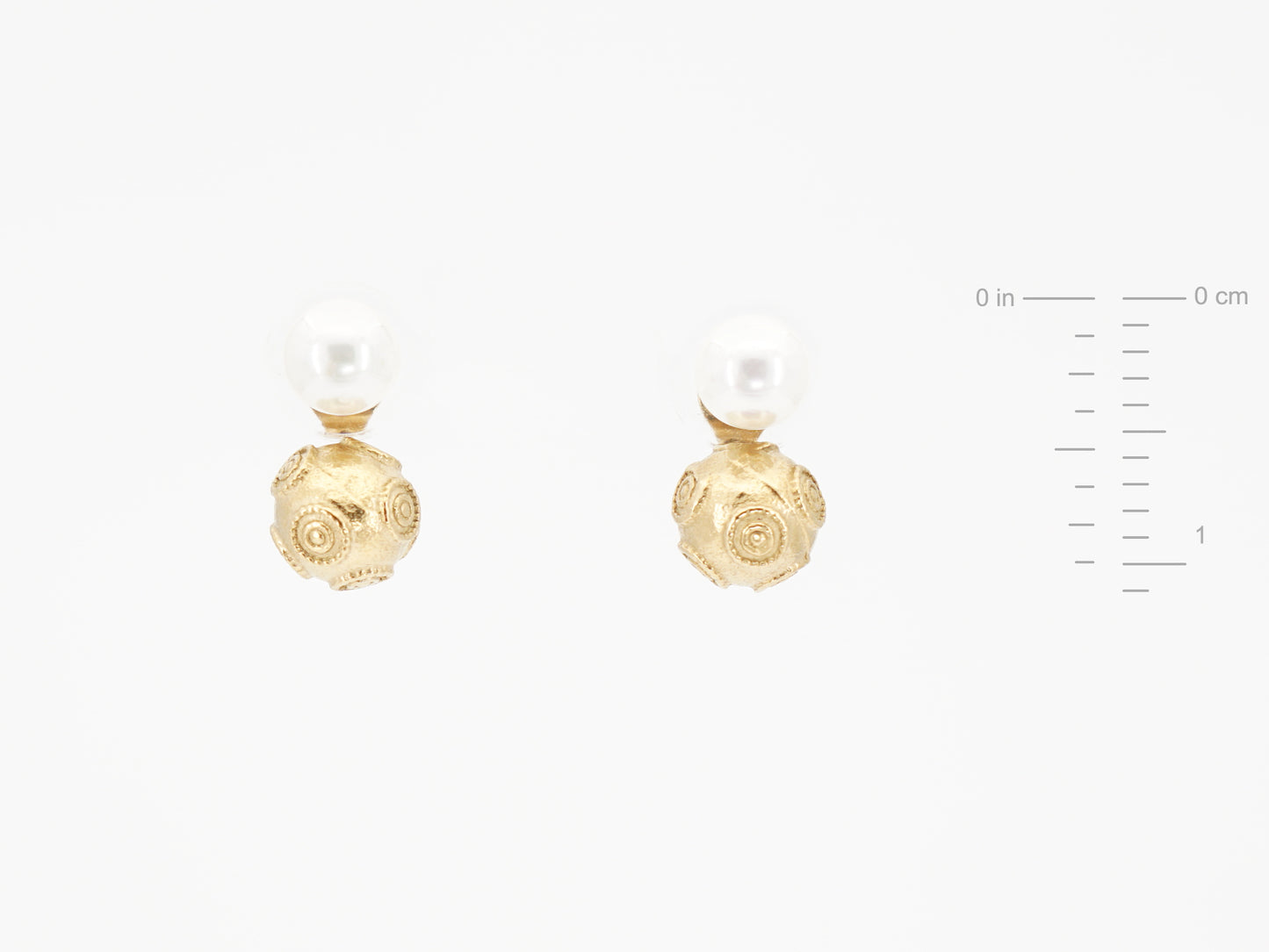 Viana Bead & Acrylic Bead Earrings, Portuguese Filigree Inspired, Golden Stainless Steel