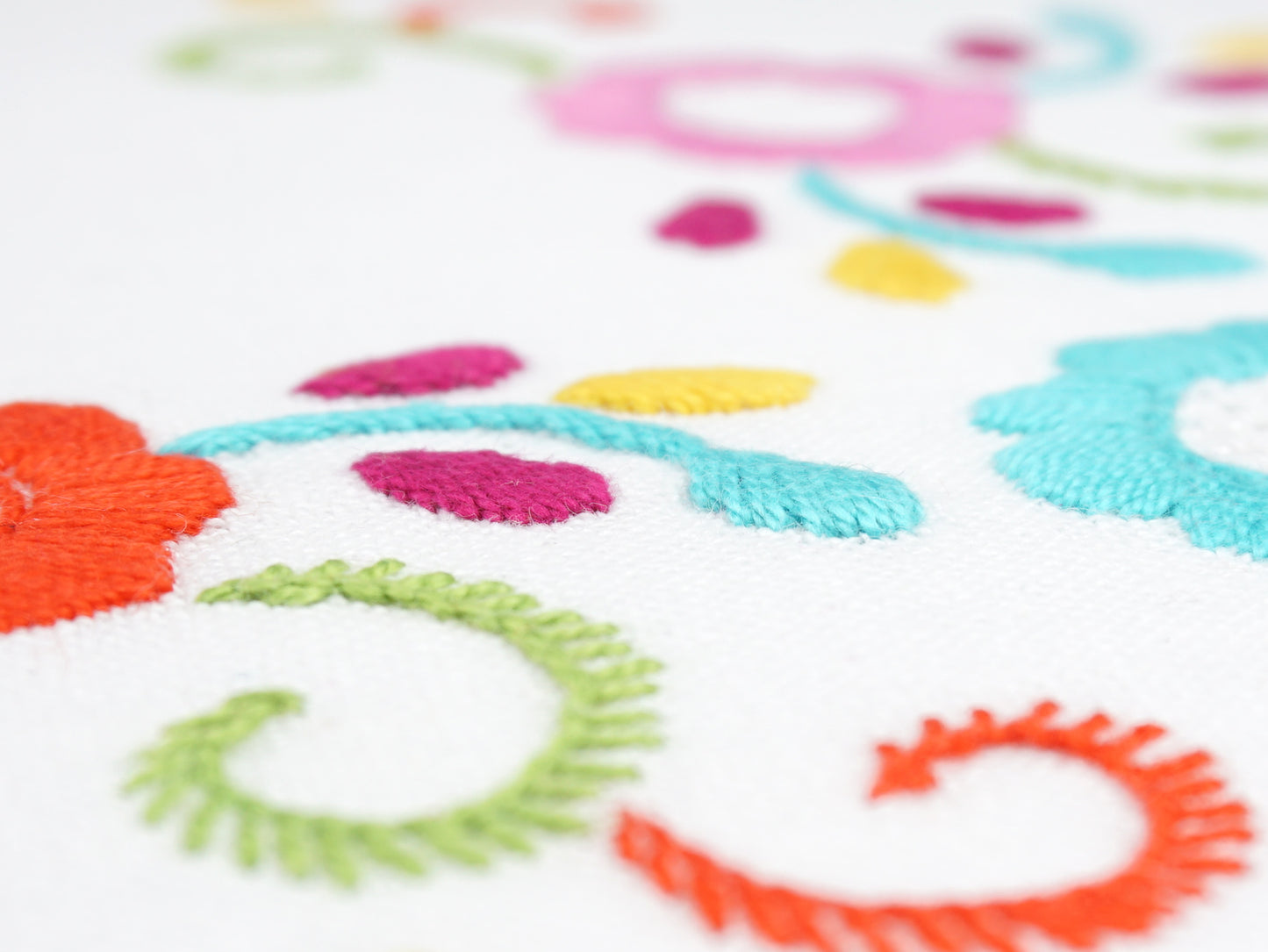 Set de Table, Dessin Coloré, Broderie de Viana Portugal