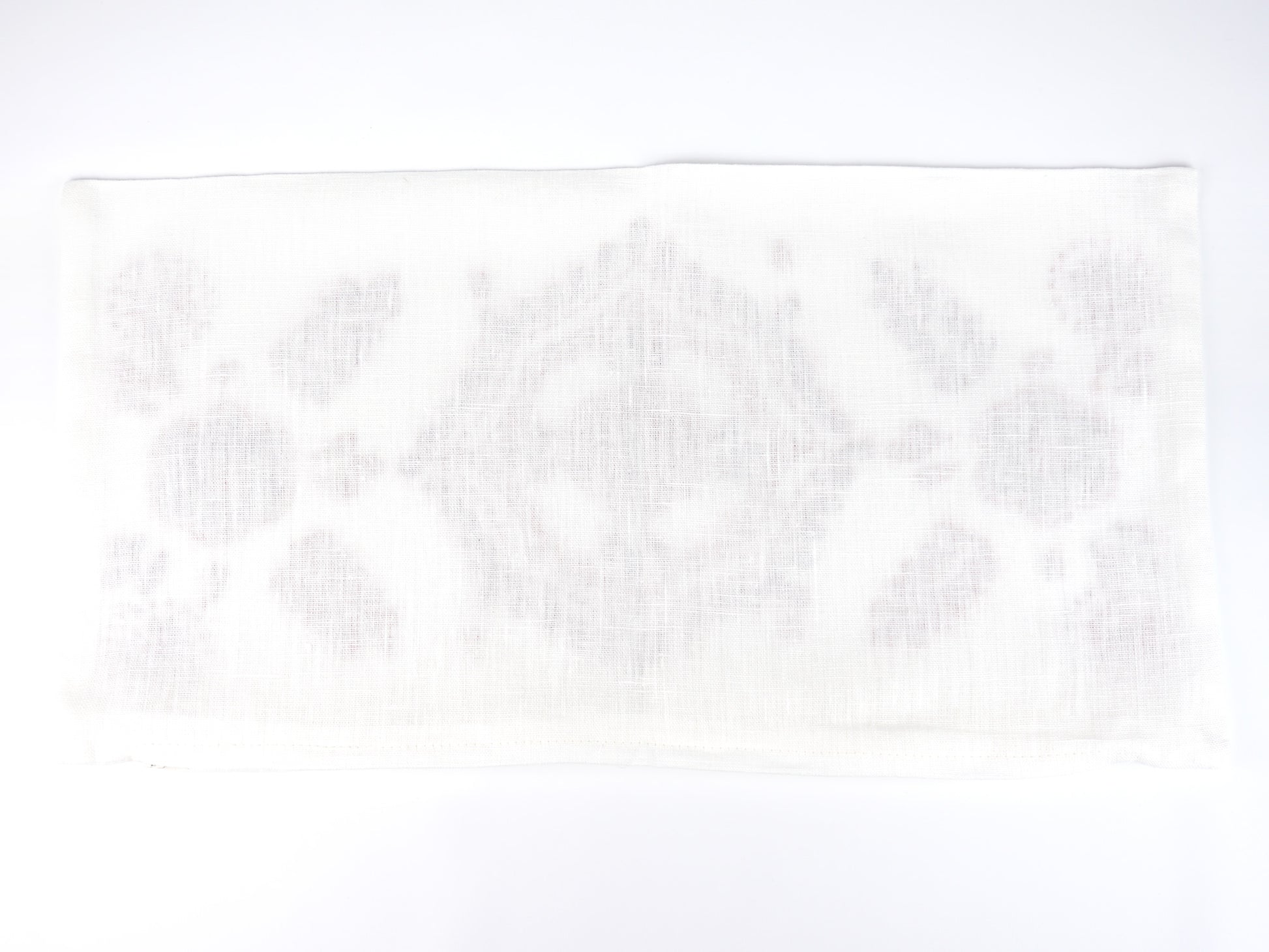 Fronha Decorativa em Linho, Rectangular, com Bordado de Viana - Vista de Trás