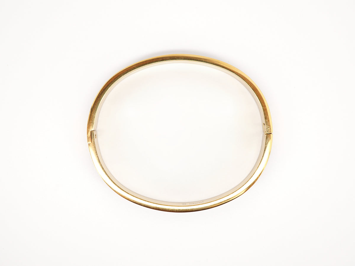 Pulseira Escrava Azulejo Português, Inspirada na Tradição Portuguesa, Aço Inoxidável Dourado - Vista de Perfil