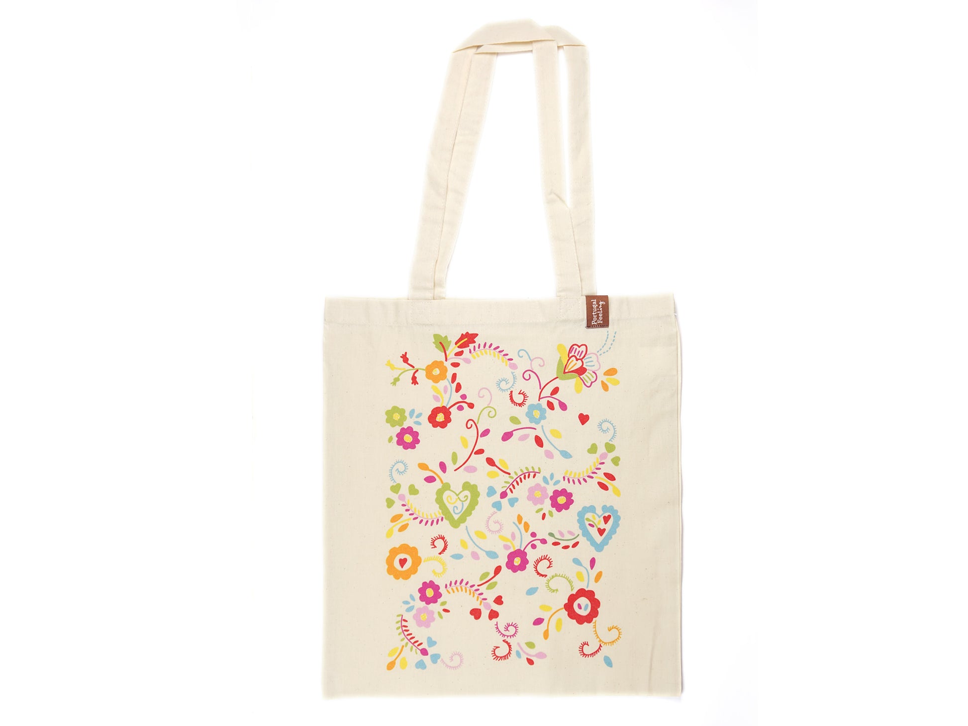 Saco Tote Bag Bordado de Viana, em Algodão, Tradições Portuguesas