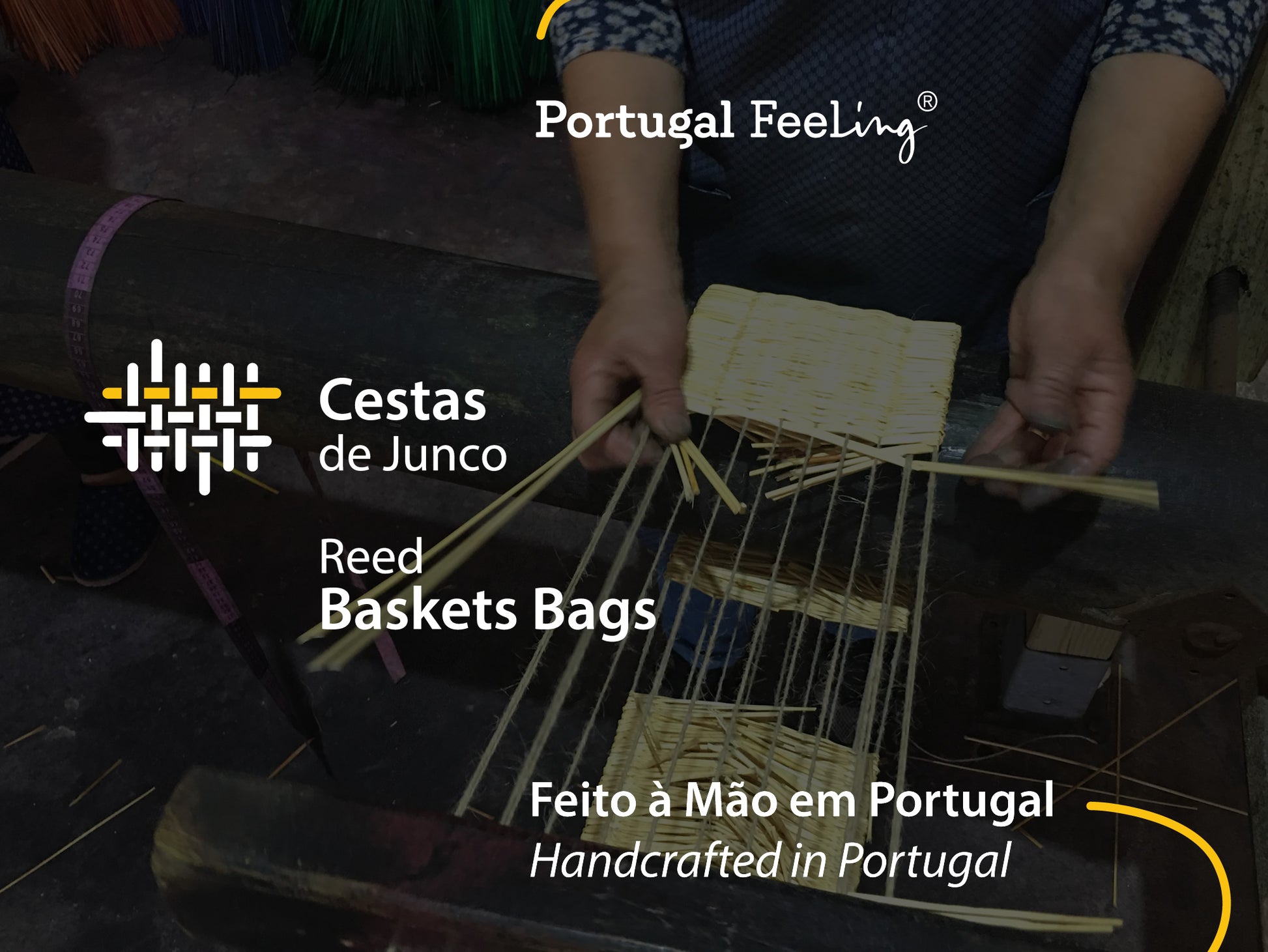 Cestas de Junco, Feito à Mão em Portugal